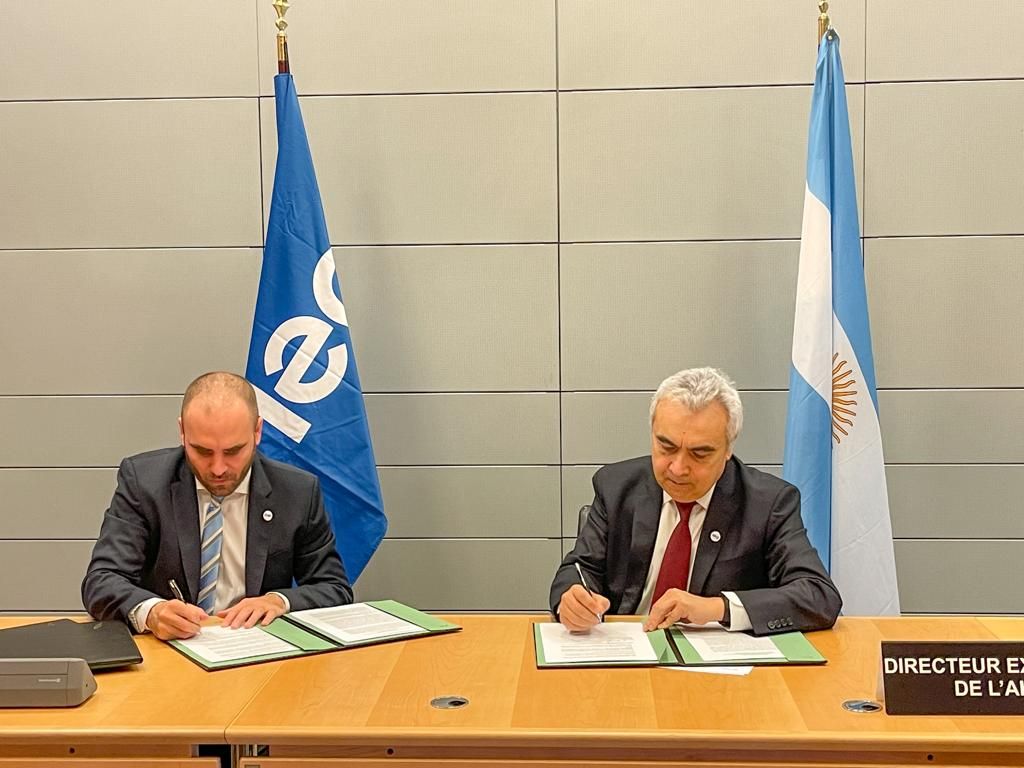 Argentina se suma como nuevo miembro asociado a la Agencia Internacional de Energía