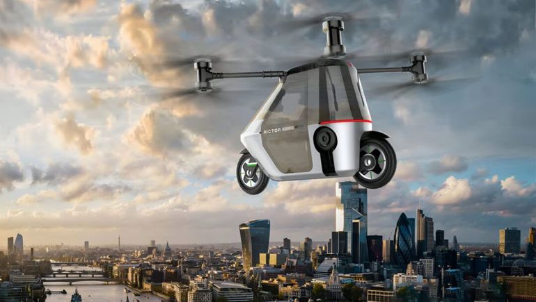 Las motos voladoras son una realidad: la Kuickwheel Skyrider X6 ya se encuentra en etapa de preventa.