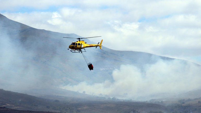 El incendio en Junín está descontrolado