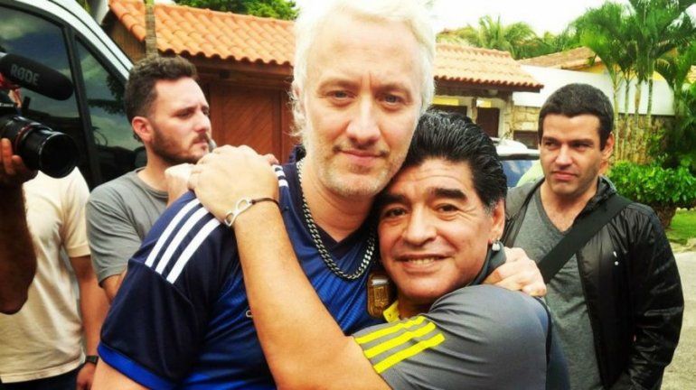 Andy Kusnetzoff y Maradona tuvieron muchos momentos inolvidables en TV.