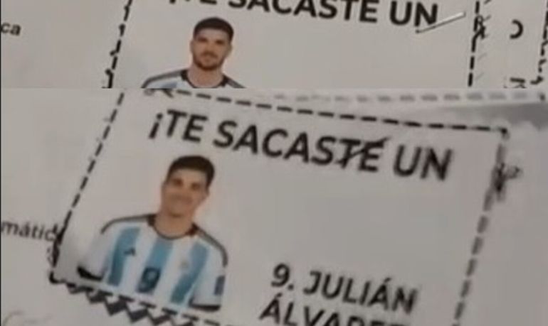 La joven maestra reemplazó las notas tradicionales por jugadores de la Selección argentina para incentivar a sus alumnos.