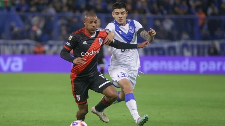 River visita a Vélez Sarsfield: hora, formaciones y TV