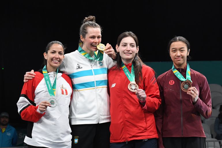 Isabel Di Tella logró la cuarta medalla de oro para Argentina. Foto: Sergio Dovio. Isabel Di Tella logró la cuarta medalla de oro para Argentina. Foto: Sergio Dovio.