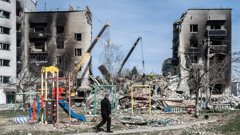 La guerra cumple un año y la tragedia va a continuar