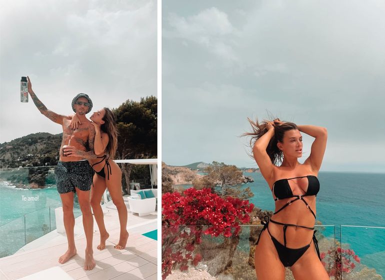 Las paradisíacas vacaciones de Camila Homs y José Sosa. Las paradisíacas vacaciones de Camila Homs y José Sosa.