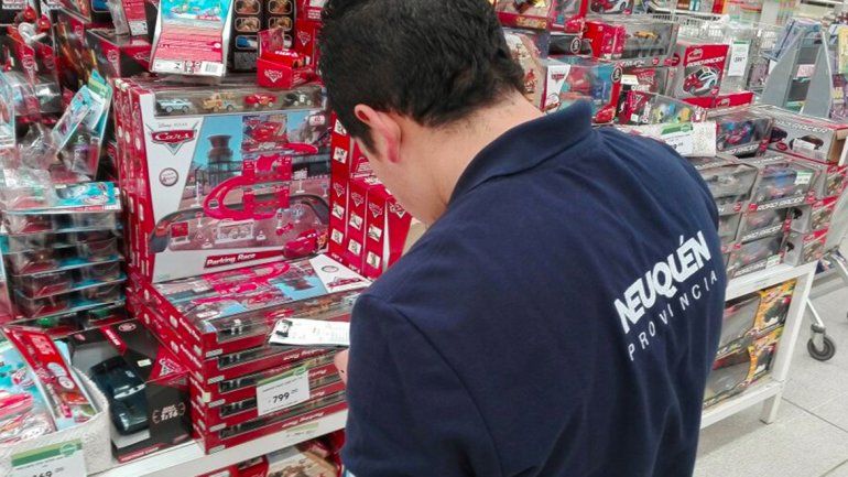 Defensa del Consumidor encontró irregularidades en jugueterías