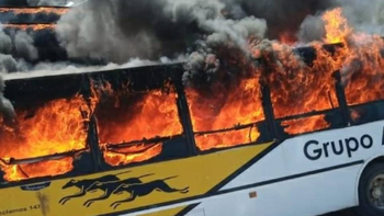 incendio colectivo autobuses linea 501