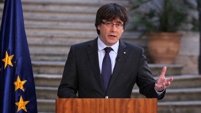 Carles Puigdemont es candidato a presidente autonómico. 