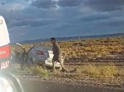 El siniestro ocurrió esta tarde en cercanías a Zapala. El siniestro ocurrió esta tarde en cercanías a Zapala.