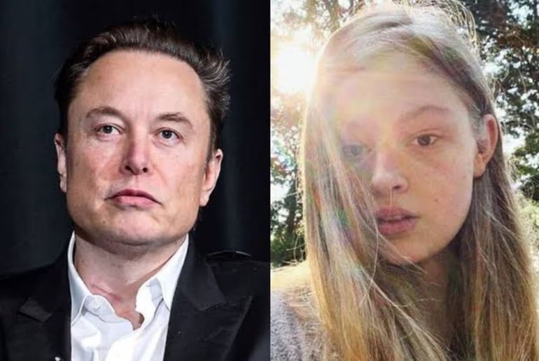 La hija transgénero de Elon Musk debutó como modelo de ropa interior