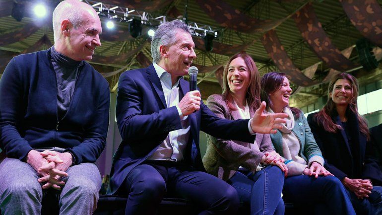 Macri, con Larreta y Vidal: Esto no es sarasa, es verdad