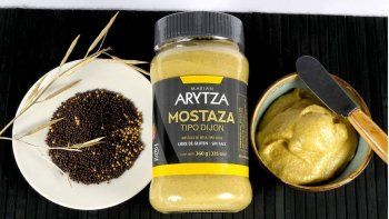 La reconocida marca de mostaza Arytza tiene fábrica y sembrado en el Alto Valle