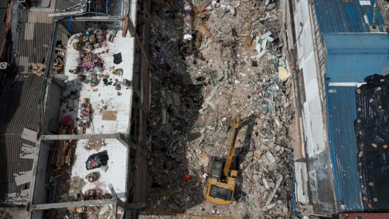El terremoto causó momentos de caos y terror en Costa Rica. Foto: AFP.
