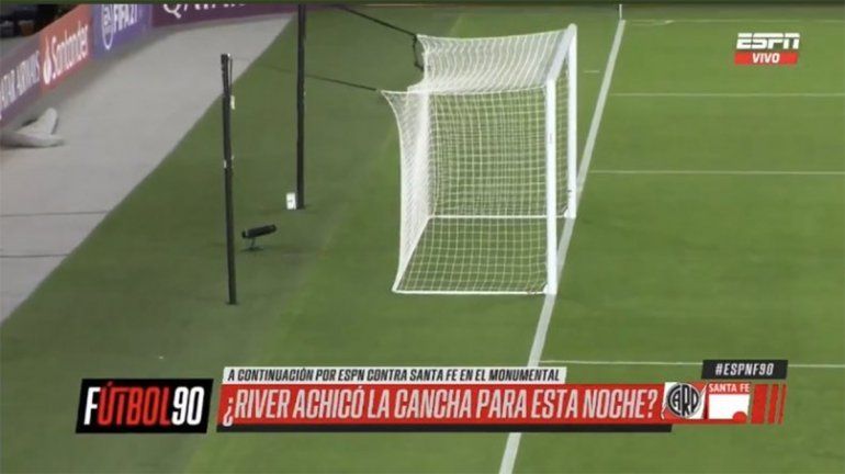 Nueva polémica: ¿River achicó la cancha?