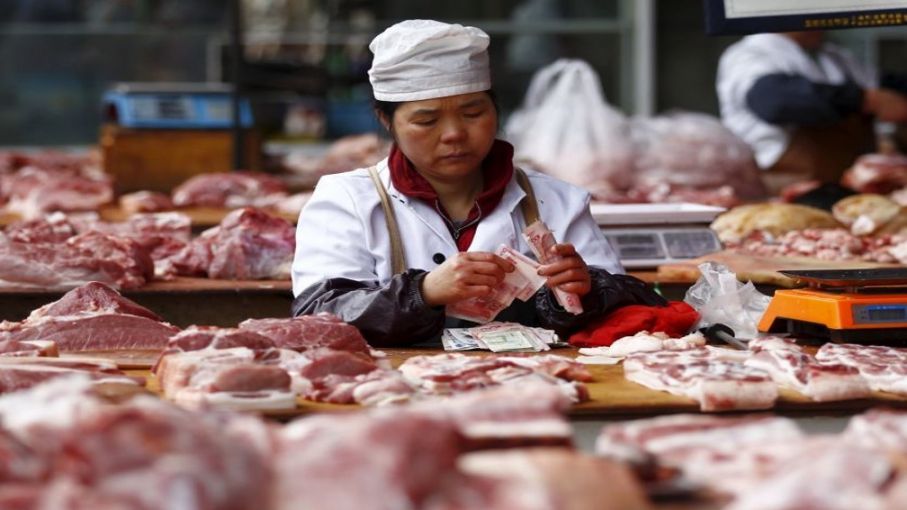 China es unos d elos grandes consumidores mundiales de proteínas.