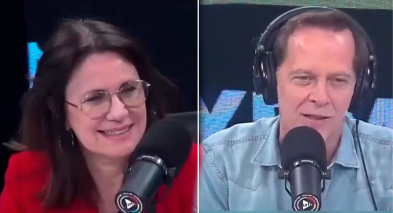 Cuál fue el regalo que le hizo Matías Martin a Nancy Dupláa tras su entrevista en la radio