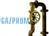 FOTO DE ARCHIVO: Un modelo 3D de una tubería de gas frente al logotipo de Gazprom en esta imagen de ilustración tomada el 8 de febrero de 2022. REUTERS/Dado Ruvic