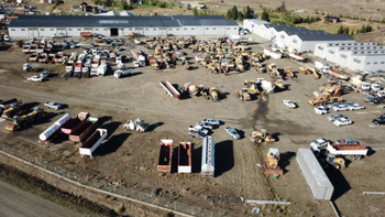 El obrador de Austral Construcciones en Santa Cruz se convirtió en un símbolo de la corrupción. El obrador de Austral Construcciones en Santa Cruz se convirtió en un símbolo de la corrupción.