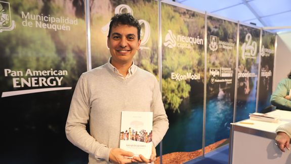Emiliano Sapag presenta su libro Neuquén Quimey