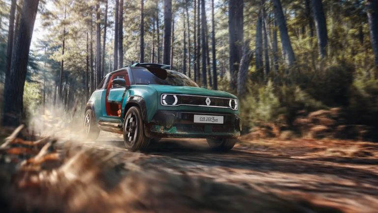Renault 4 JP4x4 Concept. Renault 4 JP4x4 Concept.