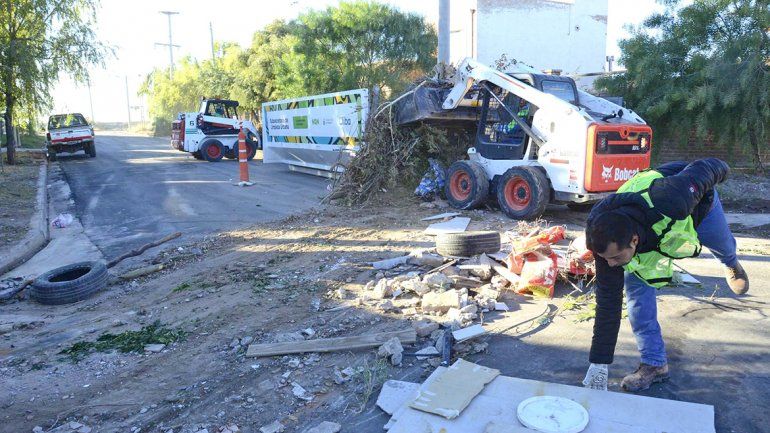 Juntaron menos basura pesada de lo que esperaban