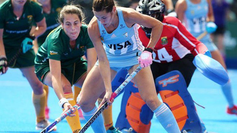 Las Leonas empataron con Sudáfrica y clasificaron a octavos del Mundial