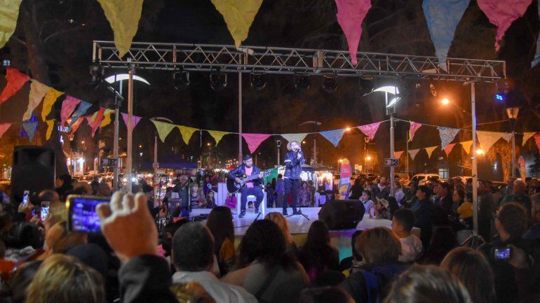 El show de Gerónimo arrancó pasadas las 19.
