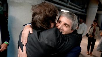 Javier Milei y Toto Caputo