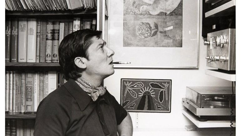 Alfredo Zitarrosa, en su exilio en México. Alfredo Zitarrosa, en su exilio en México.