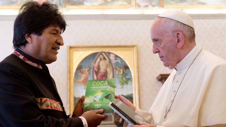 Evo Morales y Francisco