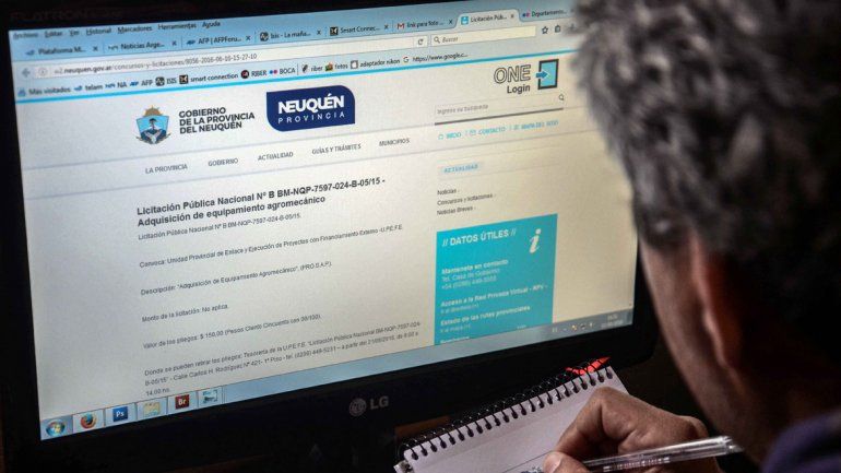 Actualmente se pude acceder a cierta información por internet
