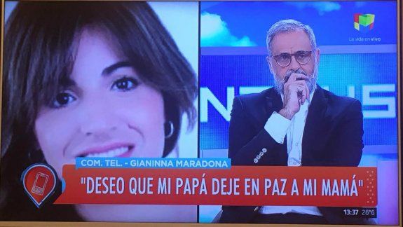 gianinna rompio el silencio y disparo contra diego