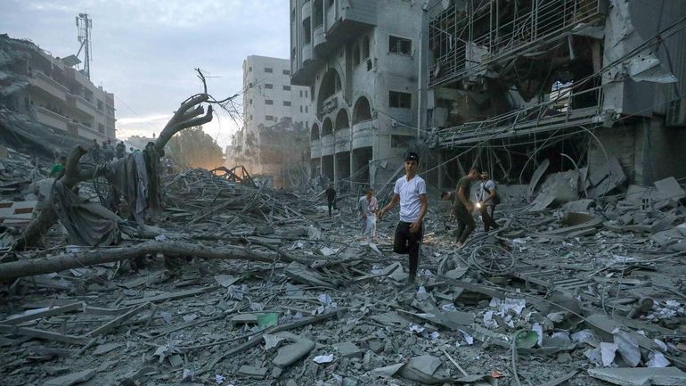 El ataque del grupo terrorista Hamas sobre Israel dejó más de 600 muertos. Foto Télam, El ataque del grupo terrorista Hamas sobre Israel dejó más de 600 muertos. Foto Télam,