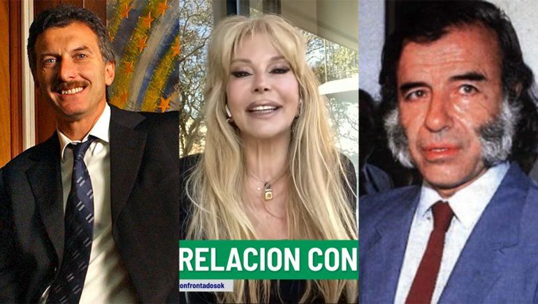 Alfano dio detalles picantes de sus amoríos con Menem y Macri