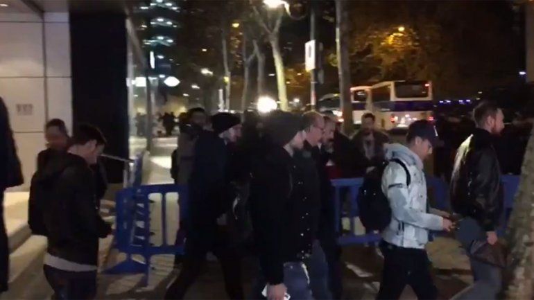 Bochorno: rebotaron a Dybala en el palco del Santiago Bernabéu