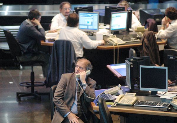 Buenas noticias en la bolsa porteña. Buenas noticias en la bolsa porteña.