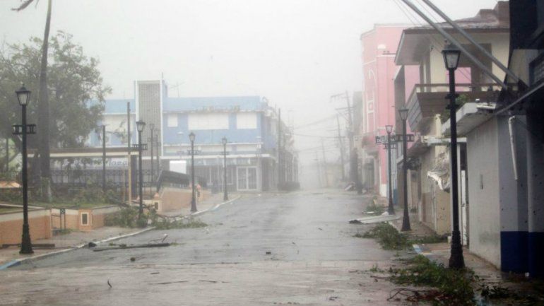 Inundaciones y destrozos por el impacto de María en Puerto Rico