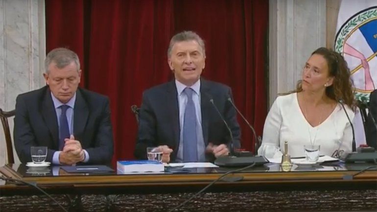Sin mencionar al kirchnerismo, Macri lo cuestionó por la libertad de expresión