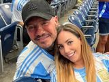 Marcelo Tinelli y Eugenia Schlatter