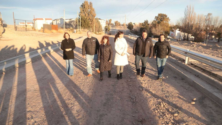 La pavimentación de la avenida Soldi conectará el oeste con la av. Raúl Alfonsín