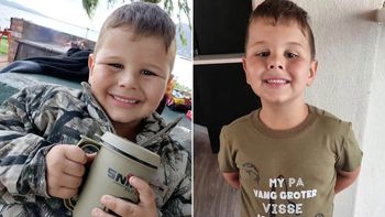 Johandre Blomm, el nene de 7 años que perdió el brazo al ser atacado por un cocodrilo en Sudáfrica. Johandre Blomm, el nene de 7 años que perdió el brazo al ser atacado por un cocodrilo en Sudáfrica.