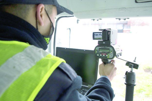 Radar móvil. Foto: archivo. Radar móvil. Foto: archivo.