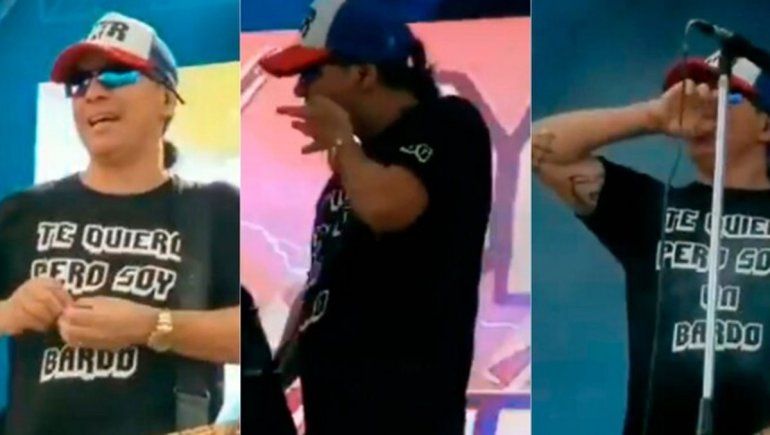 Un asistente de Pablo Lescano aclaró el polémico video