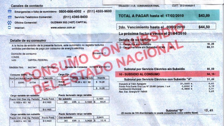 Quitarán subsidios a la luz y el gas: impactará en las facturas