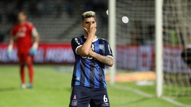 Lucas Olaza llegó a Boca a préstamo por un año con una opción de compra por 5 millones de euros.