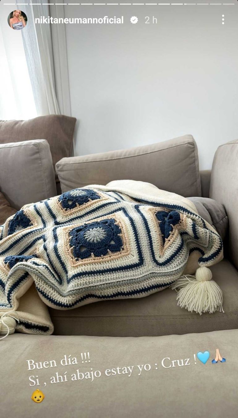 Nicole Neumann y su hijo Cruz. Nicole Neumann y su hijo Cruz.