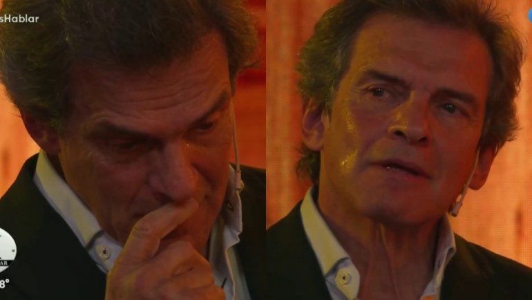 Claudio Rígoli se quebró al recordar la muerte de su hermano