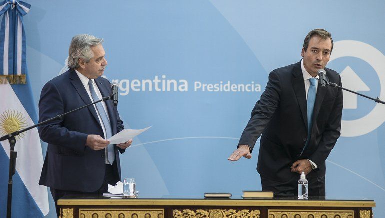 Martín Soria juró como ministro de Justicia