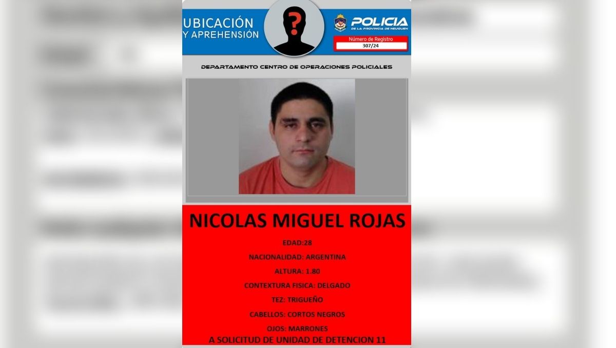 El asesino que se dio a la fuga de la cárcel U11 de Neuquén