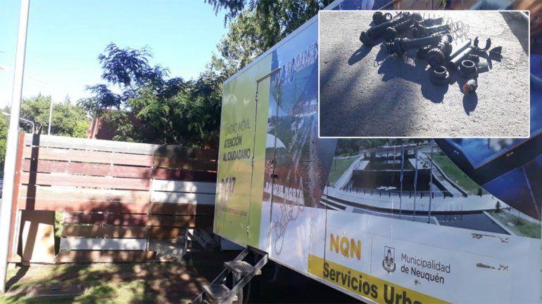 Vándalos rompieron 25 aspersores en el Río Grande